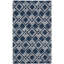 Tapis géométrique en laine touffeté à la main Vedika-656253111