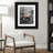 Newsome Black Single Picture Frame