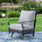 7 - Person Outdoor Seating Group With Rocking Lounge Chairs & Optional Fire Pit Table-110826570-138582440-138582443