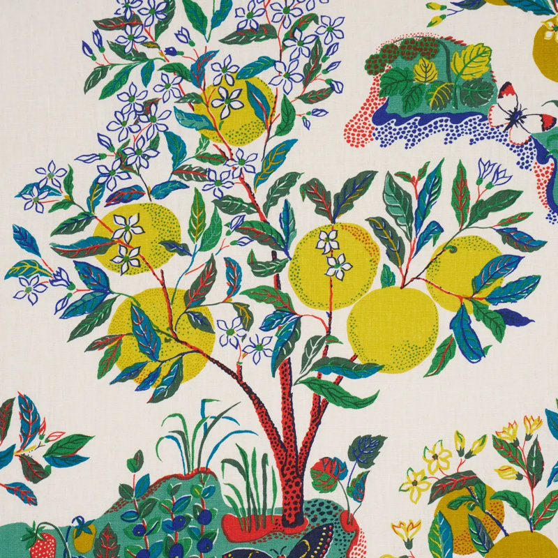 Citrus Garden Fabric, Primary
