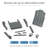 Adjustable Adirondack Chair with Retractable Ottoman-687545599