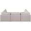 Canapé modulaire symétrique de 120 po de largeur Tupman-238286227