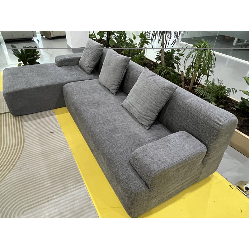 Canapé moderne personnalisable en mousse confortable pour la détente intérieure