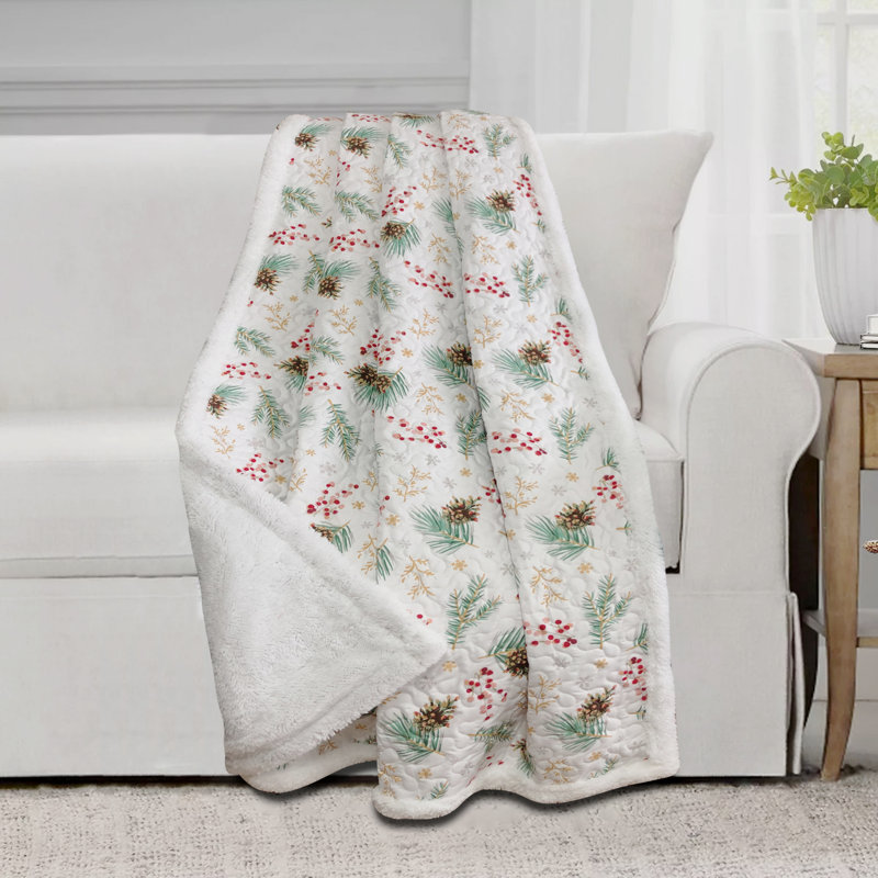 Ganta Quilted Throw Blanket