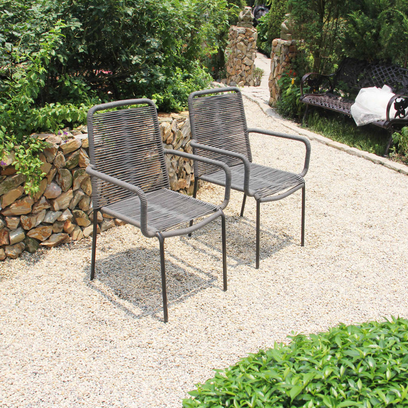Fauteuil de patio Brittany, Gris