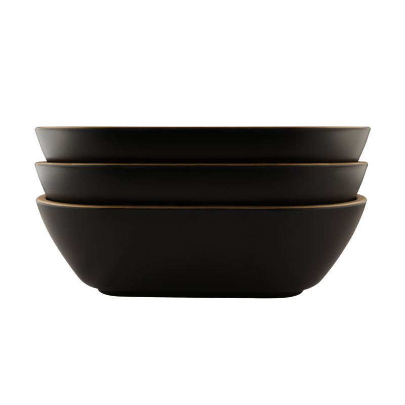 Elite Global Solutions Kobe Melamine Serving Bowl, Gold