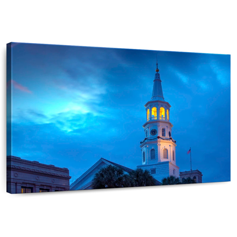 Adella Charleston Saint Michael Church, H 8 po x l 12 po