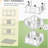 Pet Box,Dog Box with Washable Pee Pad