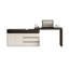 Meuble-lavabo extensible crème 47,24 po avec rangement