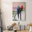 Palm perroquets - photographie sur toile tendue-968303506