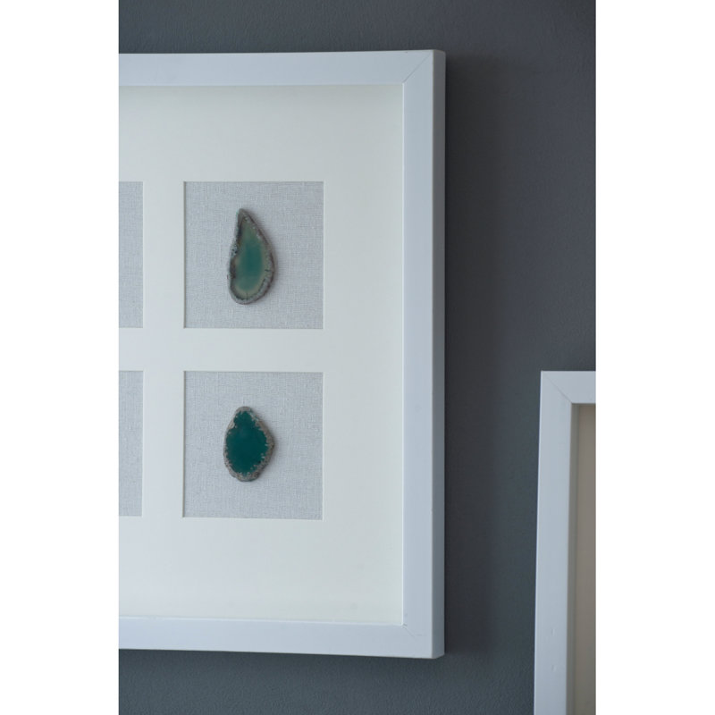 S/2 15.57X1.2X15.7" Shadow Box Wall Décor