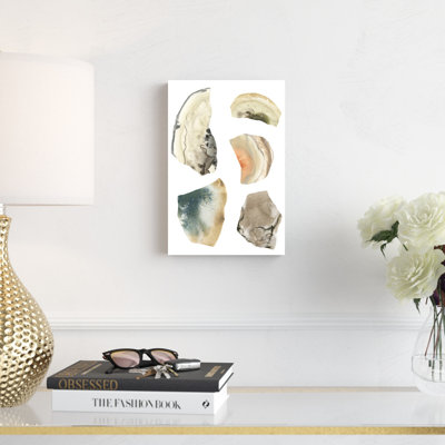 «Geode Seacements I», peinture sur toile
