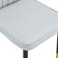 Marble Pattern Tempered Glass Dining Set - With 8 PU Chairs With A Widened Backrest Design-1156636521