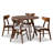 Xaverius 4 - Person Solid Wood Top Four Leg Dining Set-89116633