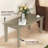Durable Patio Tables, Hdpe 35.8 Inch Slatted Modern Table For Backyard
