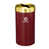 Burgundy/Satin Brass