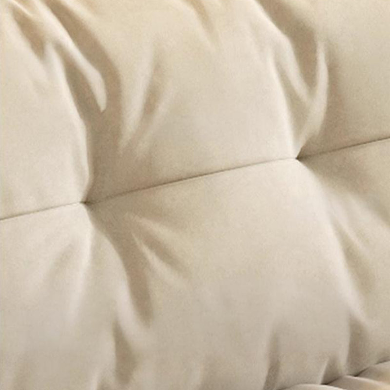 Canapé simple en flanelle, H 38,18 po x l 102,36 po x P 36,61 po