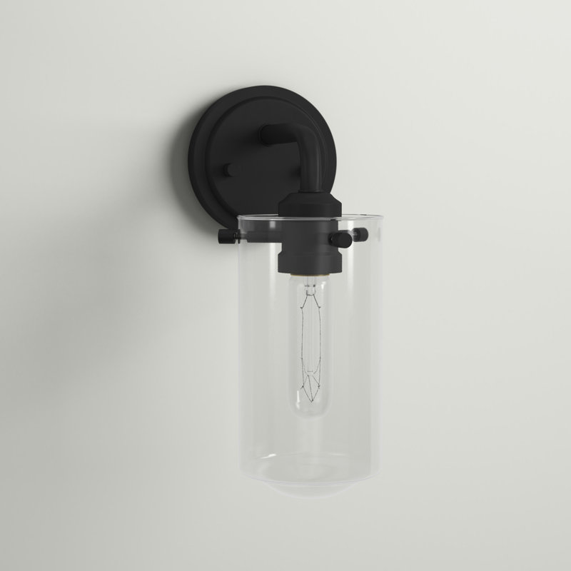 Barbosa Armed Sconce, Matte Black