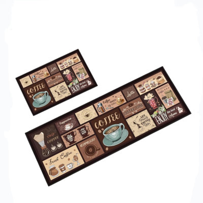 Polyester Non-Skid Kitchen Mat