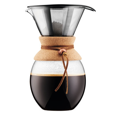 12-Cup Pour Over Cork Band Coffee Maker