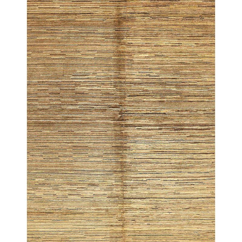 Tapis abstrait à motif abstrait moderne, Rectangle 5 pi x 7 pi