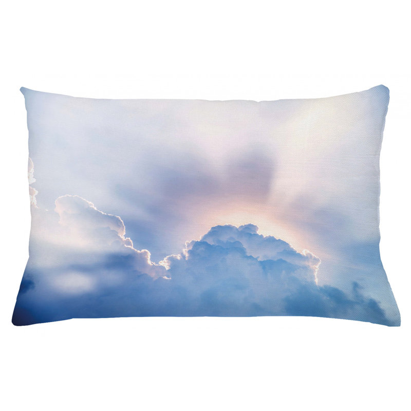 Housse de coussin lombaire intérieur/extérieur soleil, 16 po x 26 po