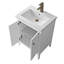 Meuble-lavabo sur pied à simple cuve 30 po avec plateau en céramique blanche-119711647-105208974-105208973
