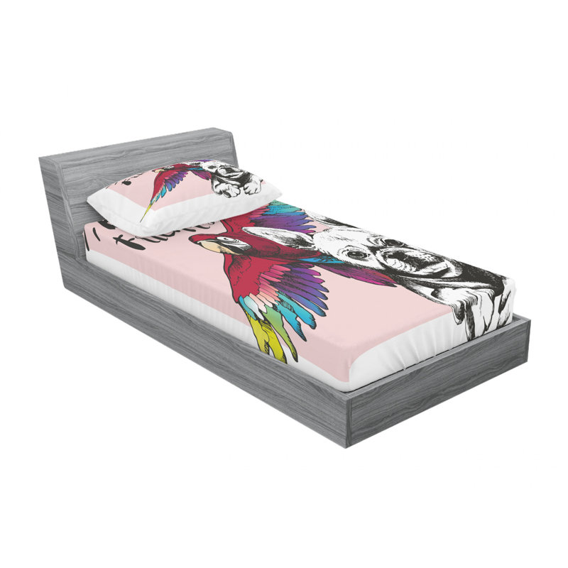 Microfiber Sheet Set, Twin XL Sheet Set with Fitted Sheet