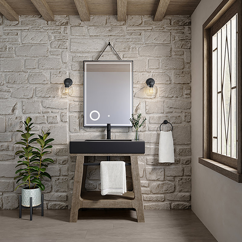 Auburn 36'' W Single Vanity, Matte Black
