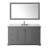 Avery 60'' Single Bathroom Vanity with Stone Top-97851027-97851030