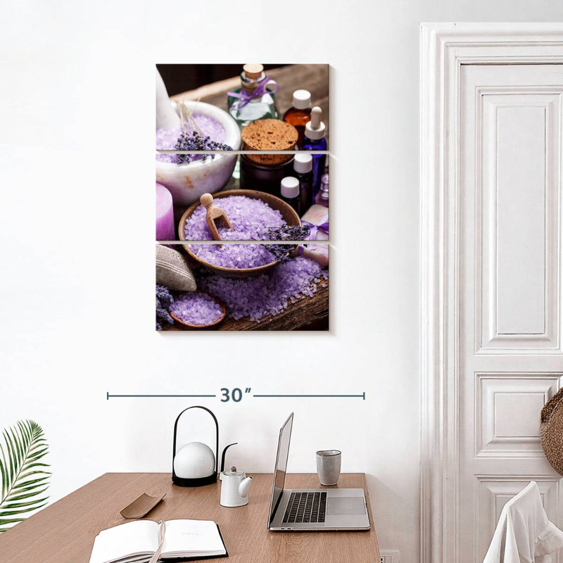 Harnek Lavender Bath Salts, 32" H x 20" W