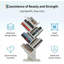 104cm H x 21.2cm W Geometric Bookcase