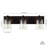 Warsaw 3 - Light Dimmable Vanity Light