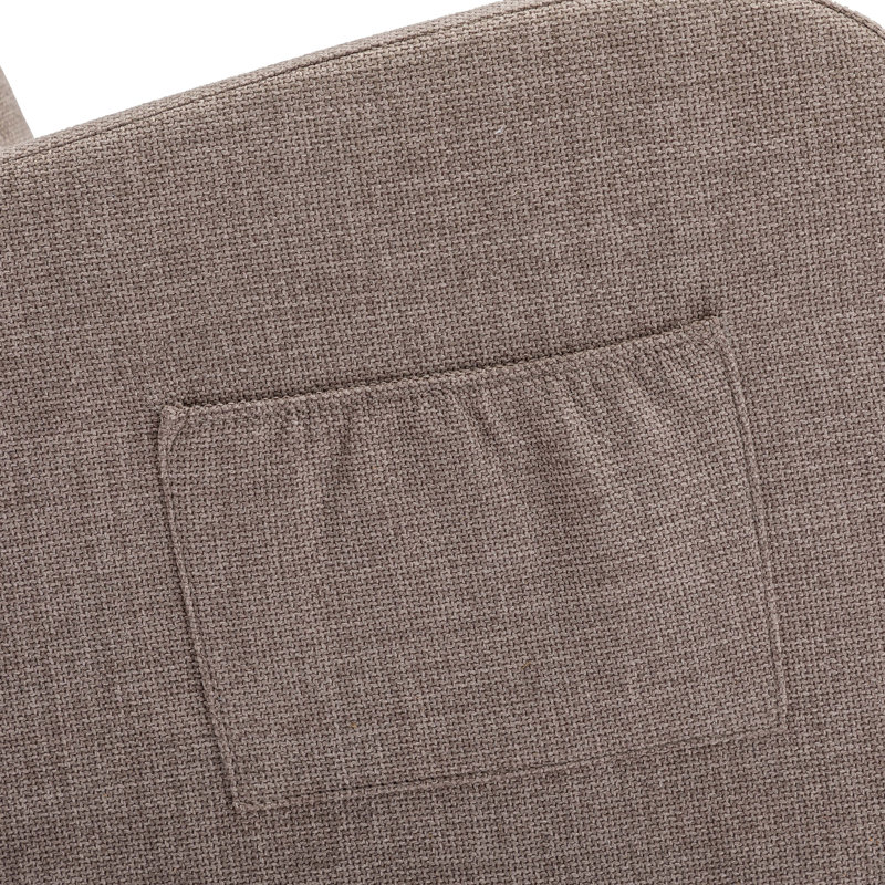 Fauteuil berçant à haut dossier, Chameau