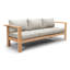 Ando Teak Patio Sofa with Sunbrella Cushions-96827687
