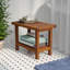 Banc de douche en teck Spa