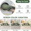 Housse de canapé pour chien lavable, housses de canapé pour animal de compagnie pour canapé, housse de canapé modulaire souple et pelucheuse en forme de L, protecteur de canapé épais pour animaux de compagnie, tapis pour chien avec pattes pour canapé et canapé