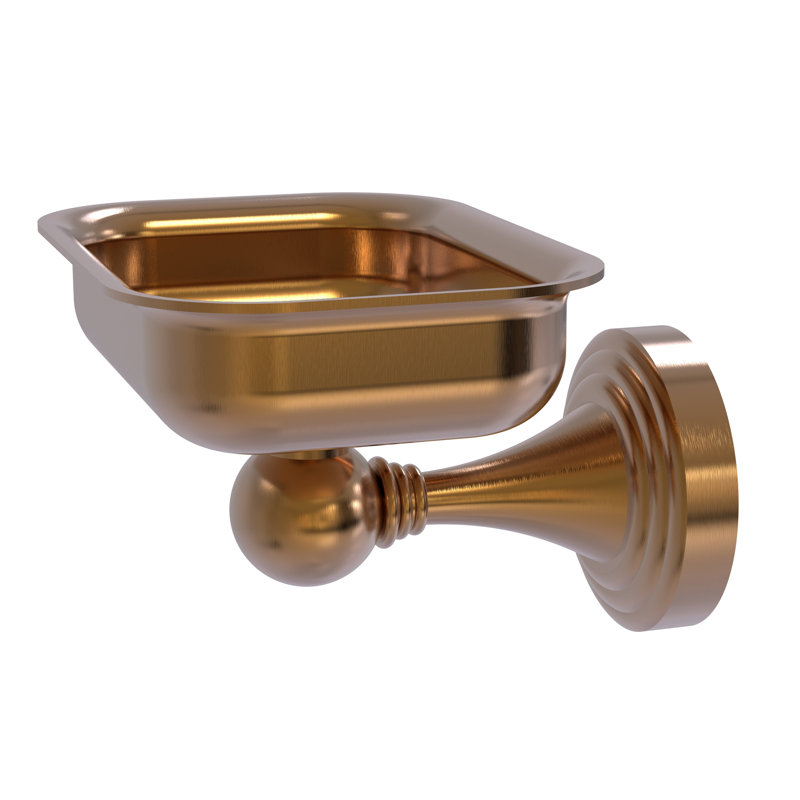 Plat de savon à fixation murale Godin, Bronze brossé