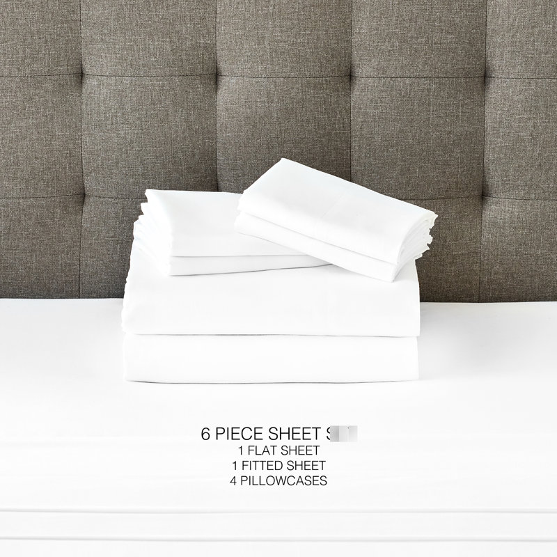 Ensemble de 12 literies pour lit double. Améliorez votre sommeil avec le luxe. Comprend 2 oreillers en mousse à mémoire de forme à gousset de taille grand, un oreiller de genou idéal pour le contour, un traversin moulé polyvalent et 6 coussins en coton 300Tc