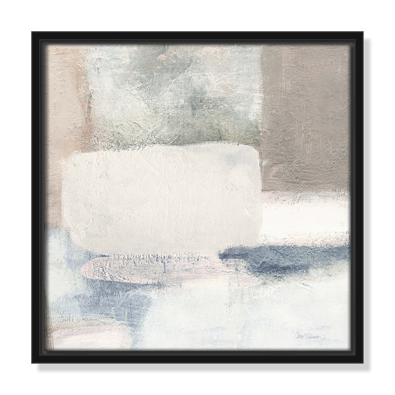 Lucas - Toile à cadre flottant, Noir, L 13,5 po x H 13,5 po