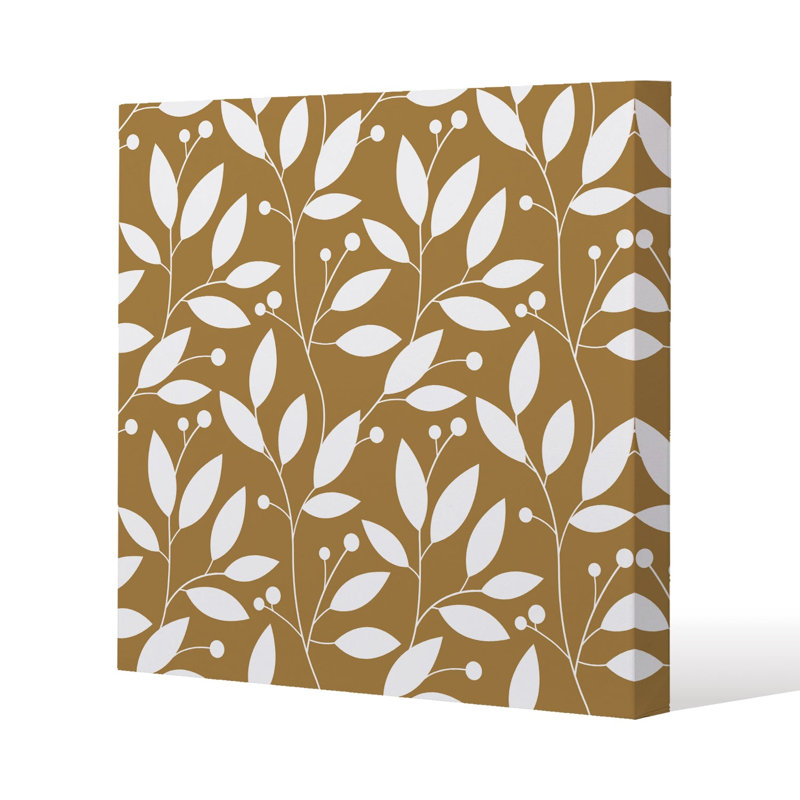 Wheat Slim Style Canvas Print, 15mm Slim Real wood., 75 cm H x 75 cm W