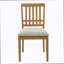 Ensemble de table de salle à manger 5 pièces pour 4 personnes, 1 table de salle à manger pliante en bois + 4 chaises rembourrées, conception compacte pour petits appartements et salles à manger - Brun clair-1078123324
