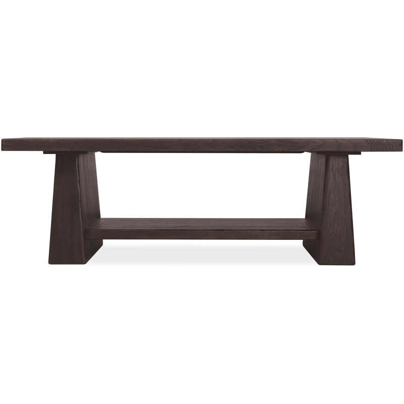 Driftwood Cocktail Table, Worn Saddle