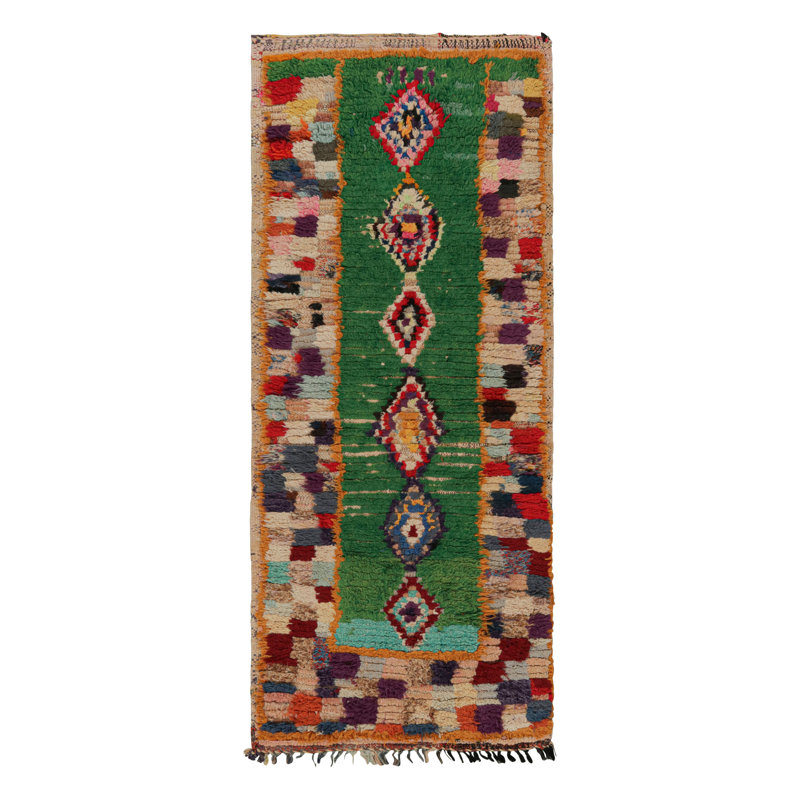 One-of-a-Kind Runner 2'1" X 5'7" Runner Wool Area Rug