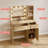 Make-up Vanity Table with Light Bulbs-826875745