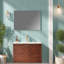 Meuble-lavabo moderne (avec meuble-lavabo et lavabo) avec rangement