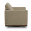 Fauteuil pivotant rembourré avec coussins réversibles Bobbi-118016404