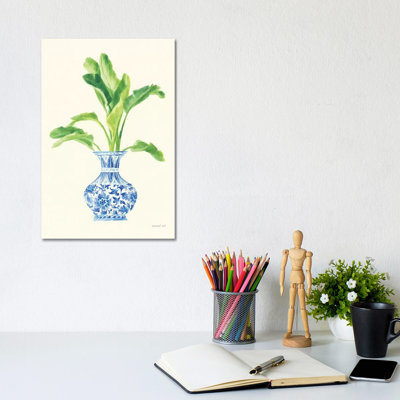 Palm Chinoiserie I by Danhui Nai - Wrapped Canvas Gallery-Wrapped Canvas Giclée