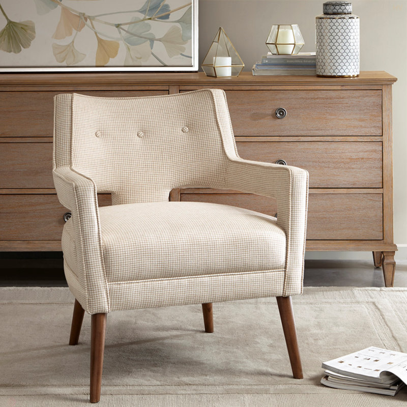 Chaise d'appoint, siège rembourré