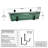 Dynamism Metal Window Box Planter-1460419154